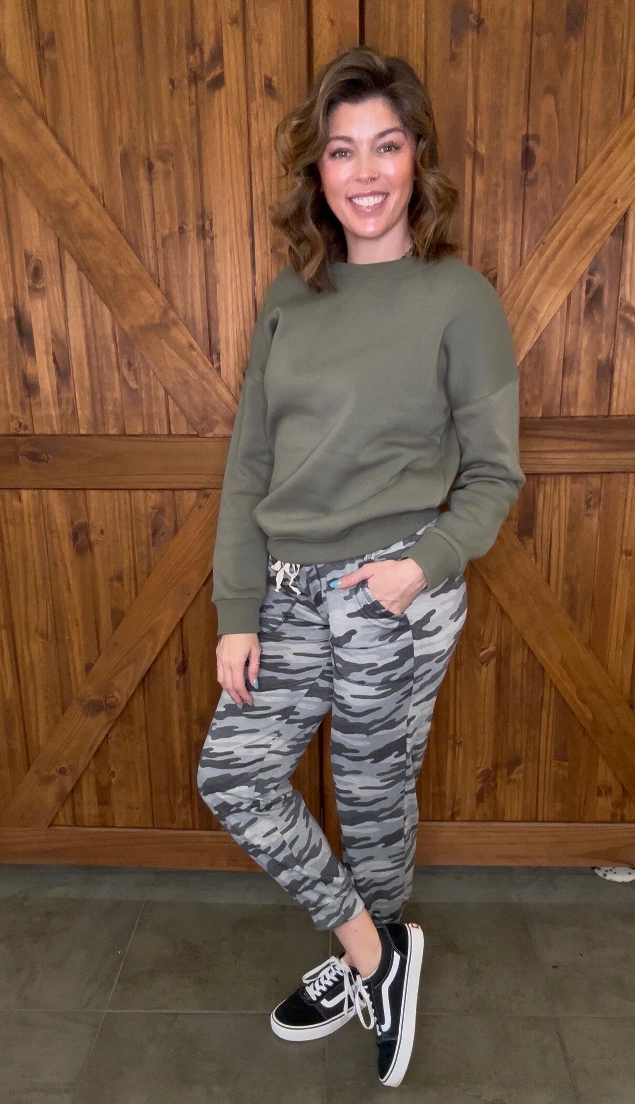 Camo Jogger Pants