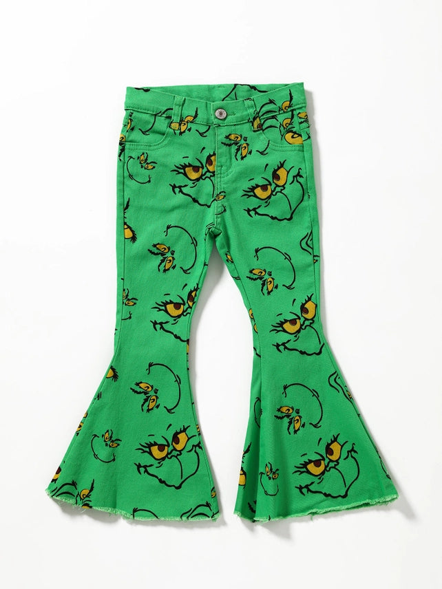 Mean One Girls Denim Flares