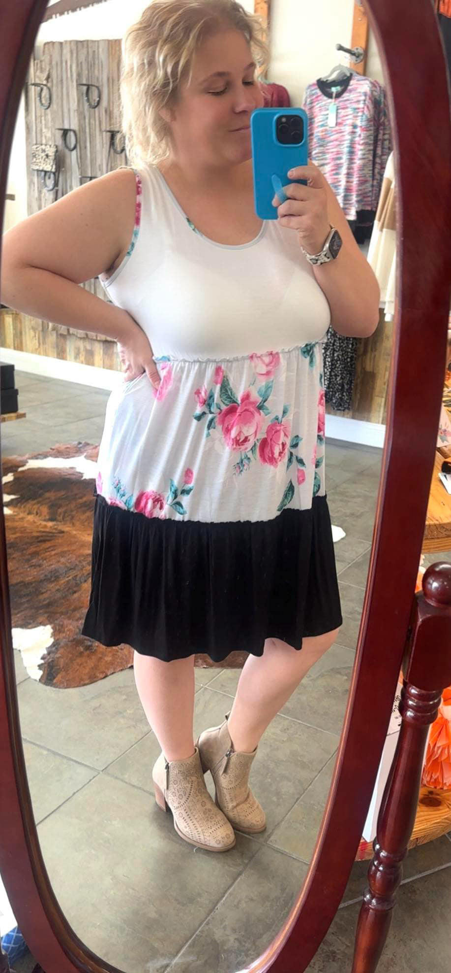 Ivory Tank Dress