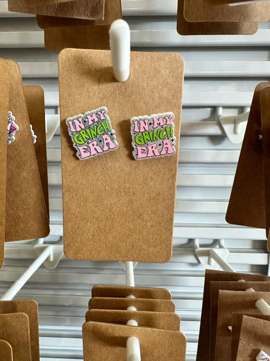 Character Christmas Studs