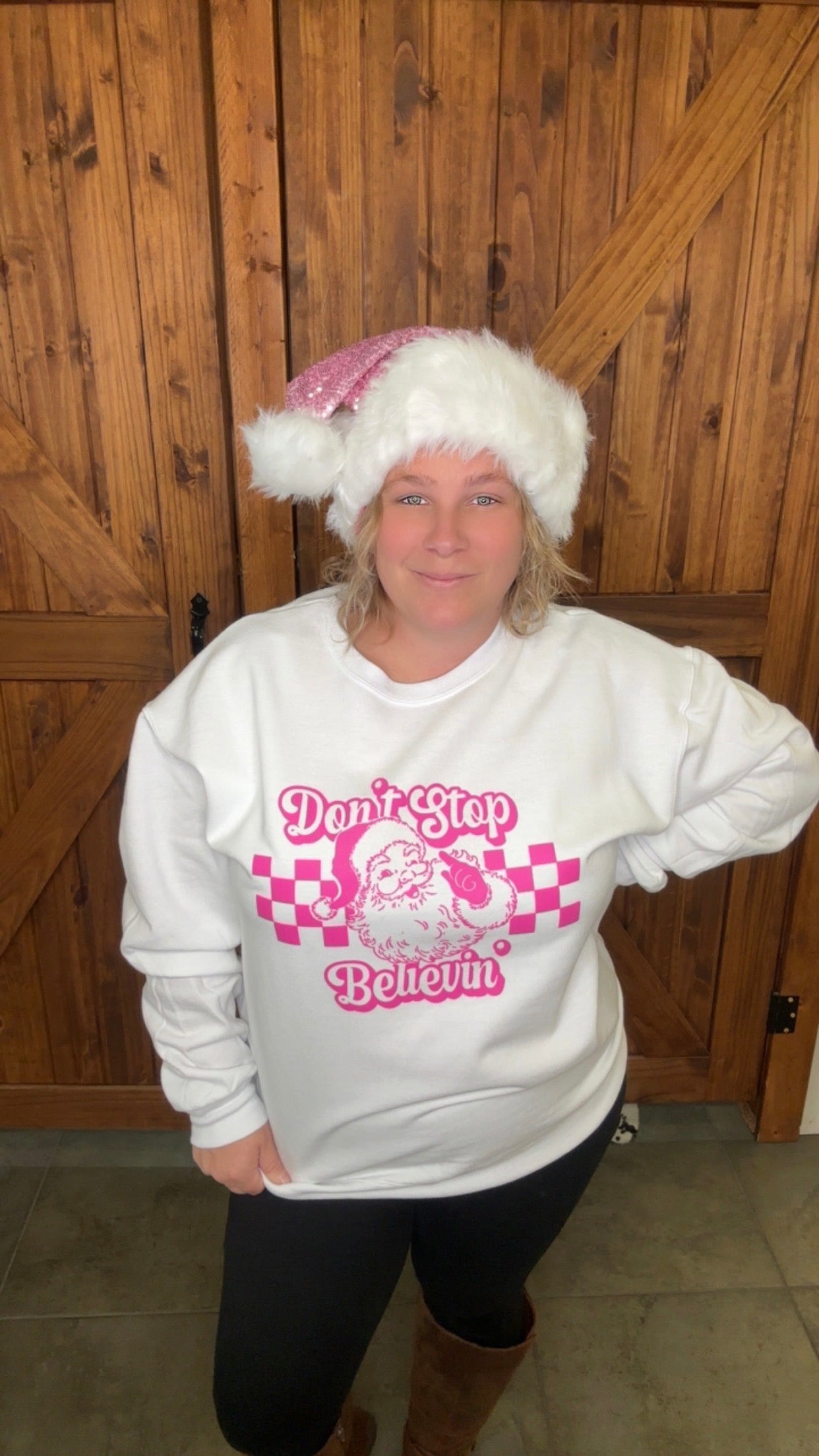 Don't Stop Believin Crewneck