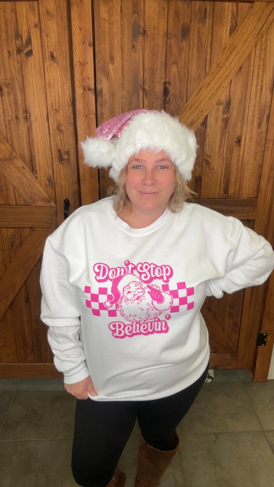 Don't Stop Believin Crewneck