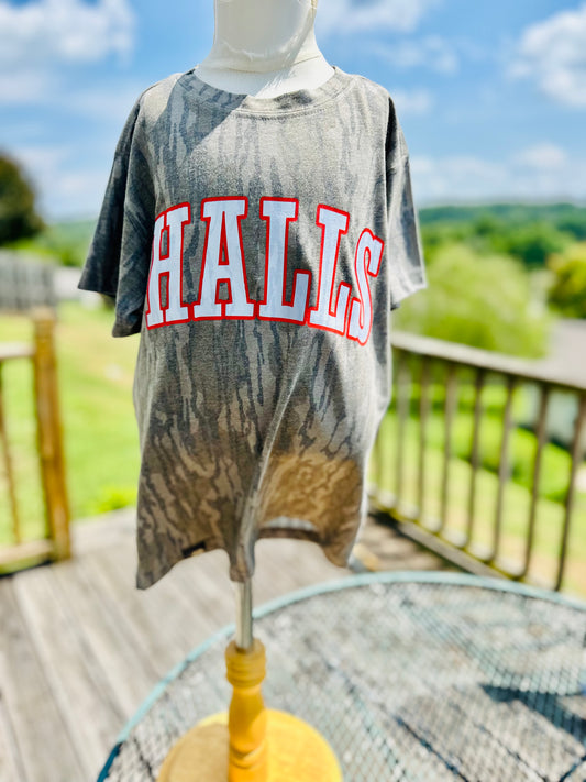 Youth Halls Mossy Oak Tshirt