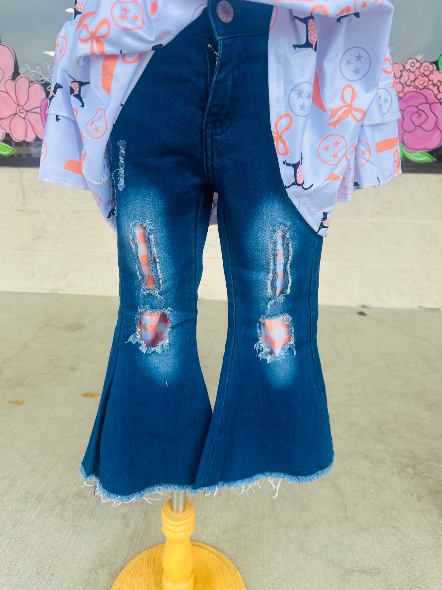 Tennessee Girls Denim Set