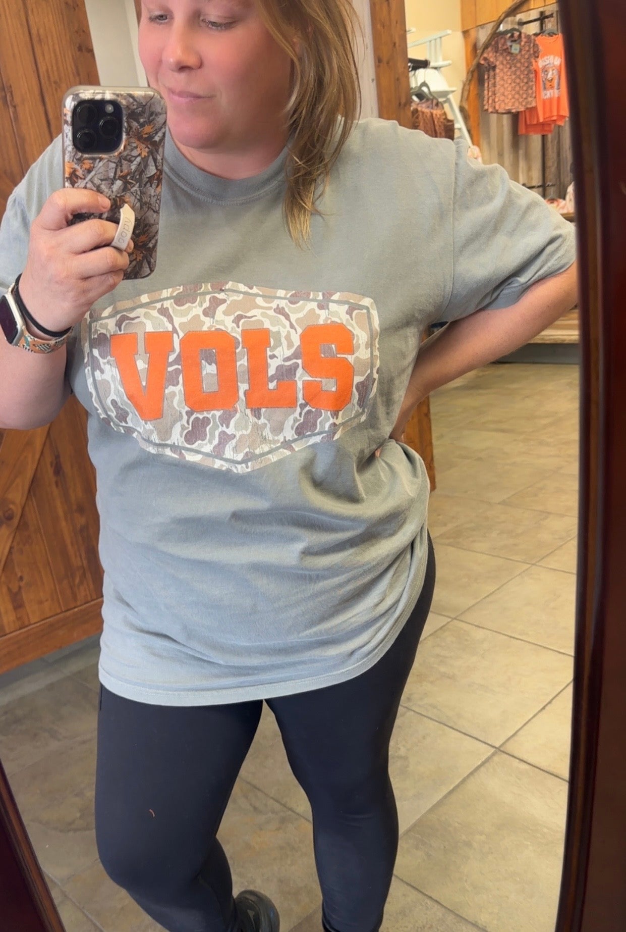 Vols Camo Comfort Colors Tee