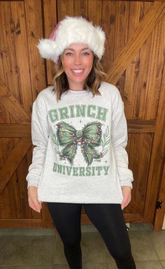 Grinch University Sweatshirt