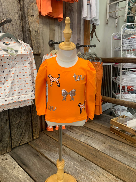 TN Sequin Girls Shirt