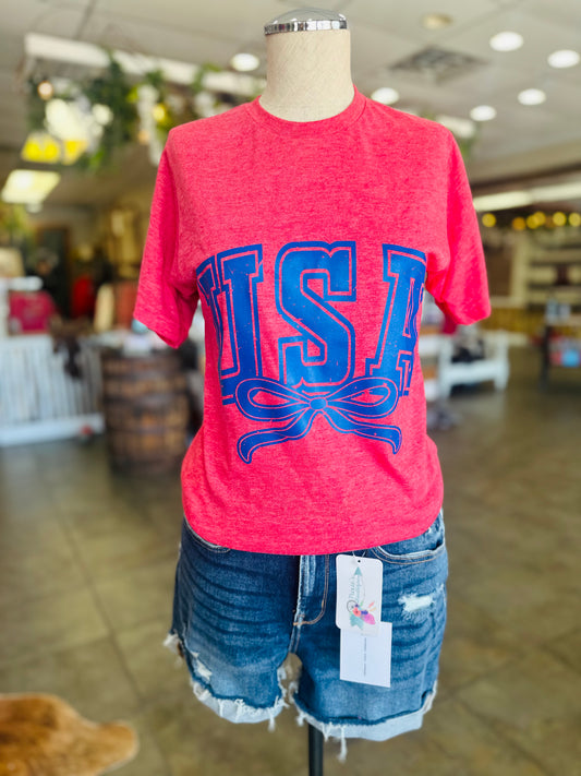 USA Blue on Tulex Tshirt