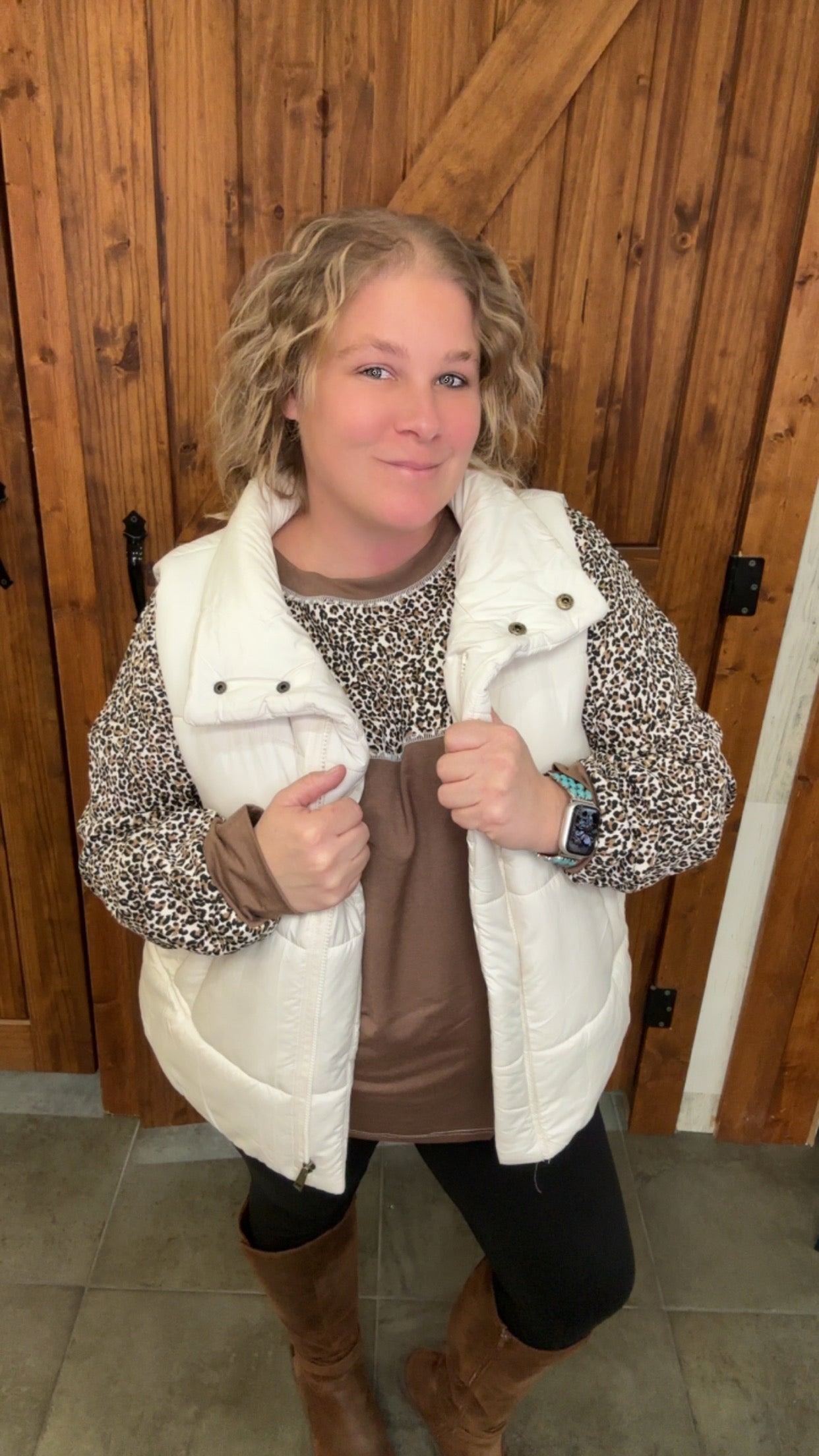 Coco Leopard Print Top