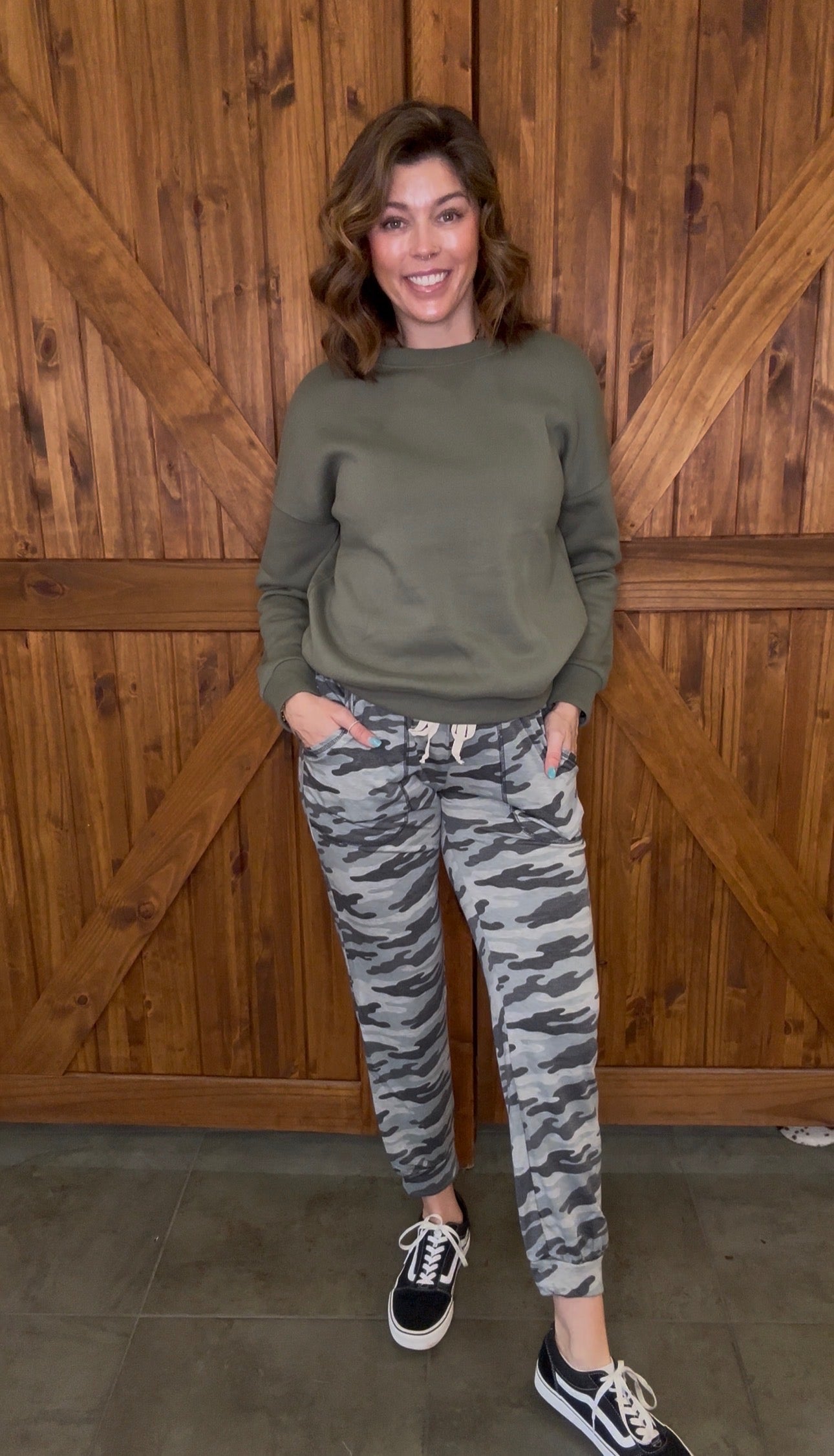 Camo Jogger Pants