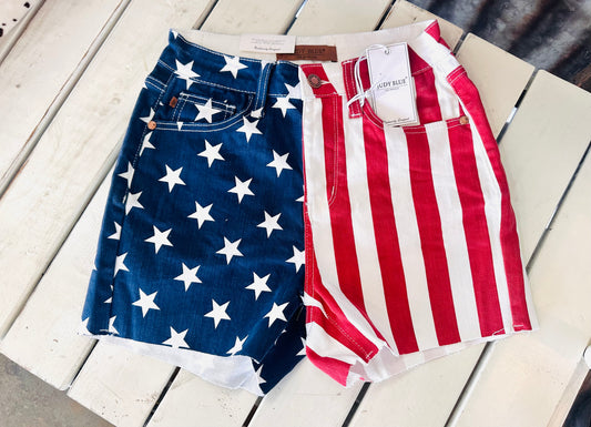 JB HW American Flag Shorts