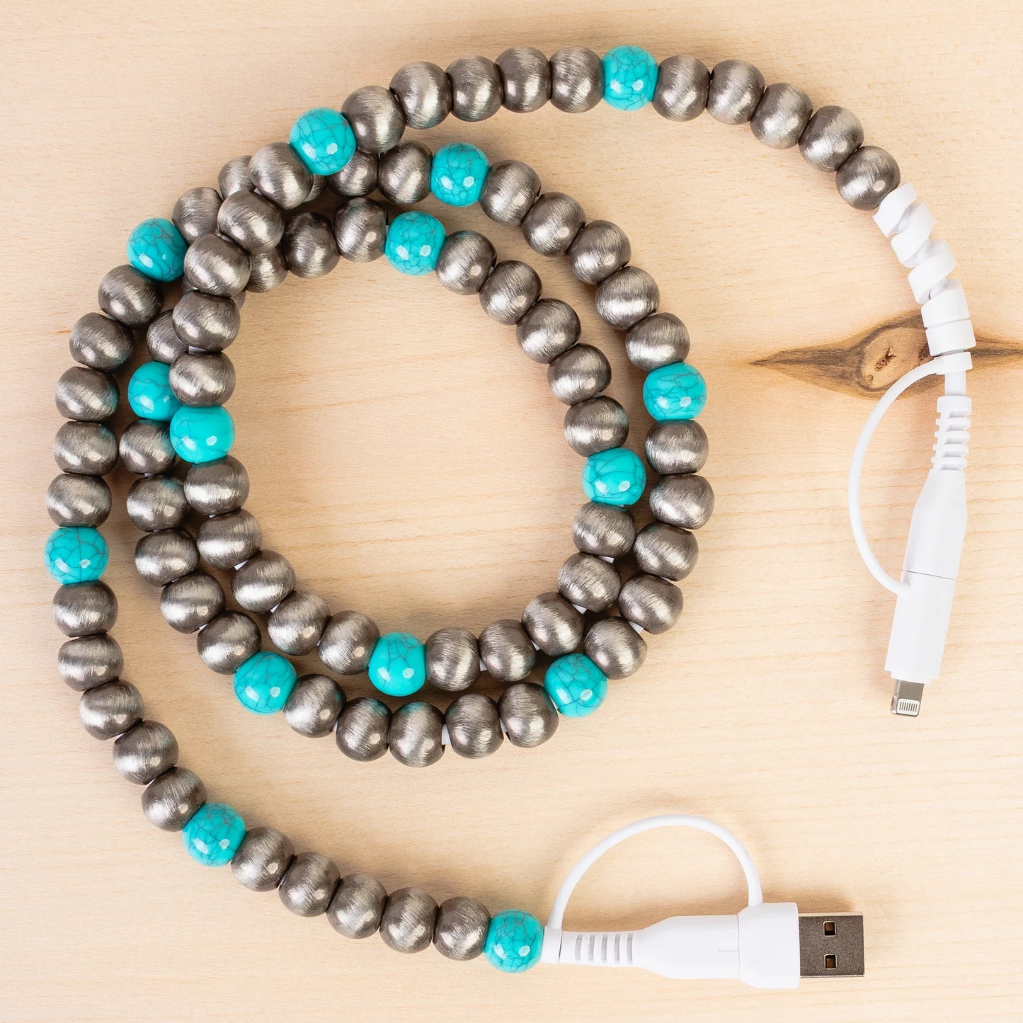 4-in-1 Beaded Charging Cables
