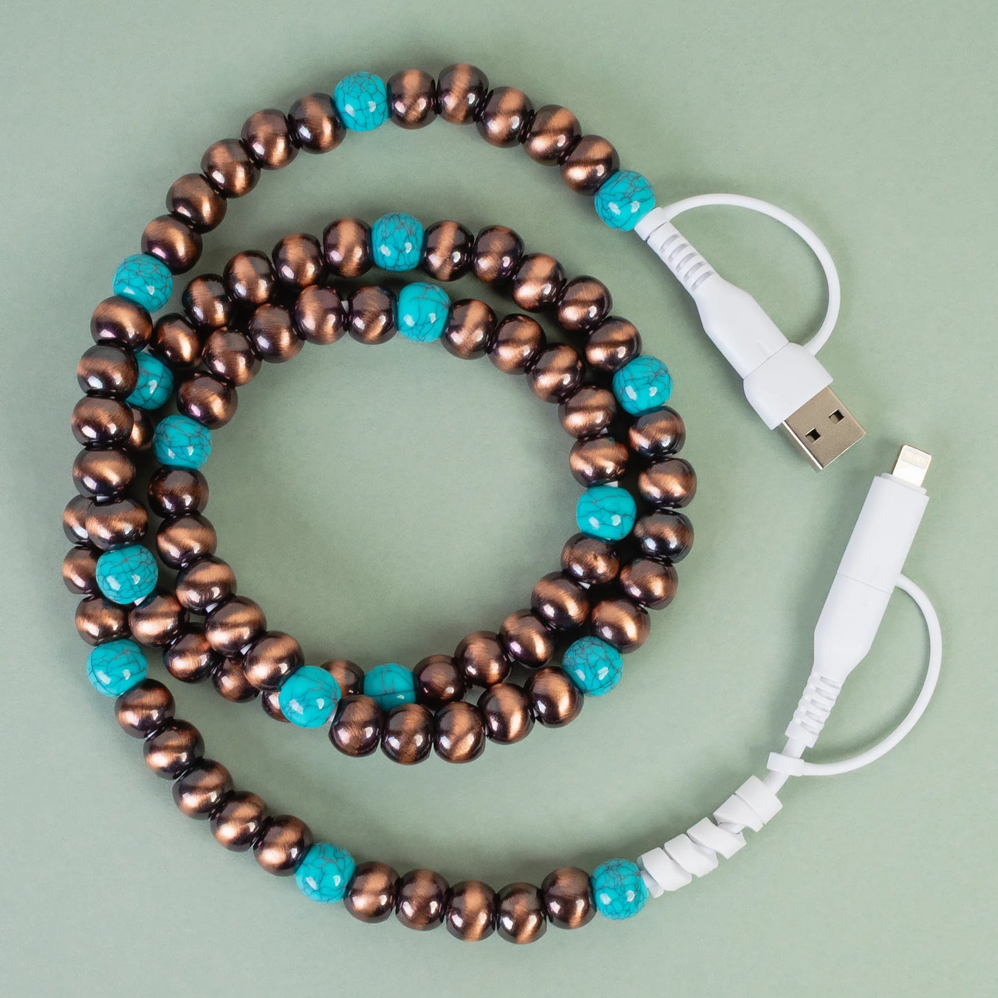 4-in-1 Beaded Charging Cables