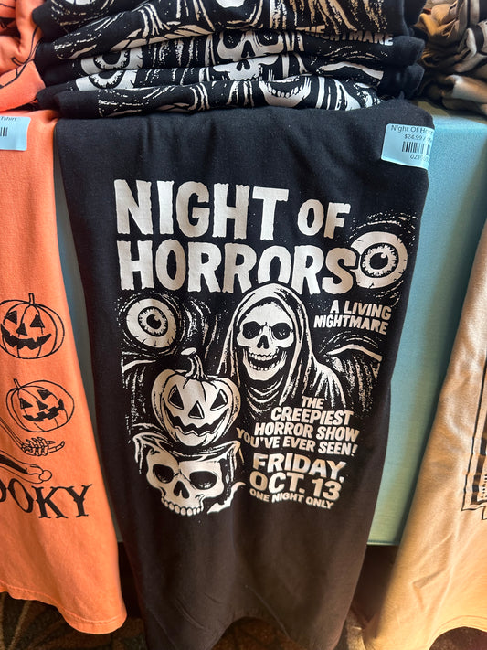 Night Of Horrors Tshirt