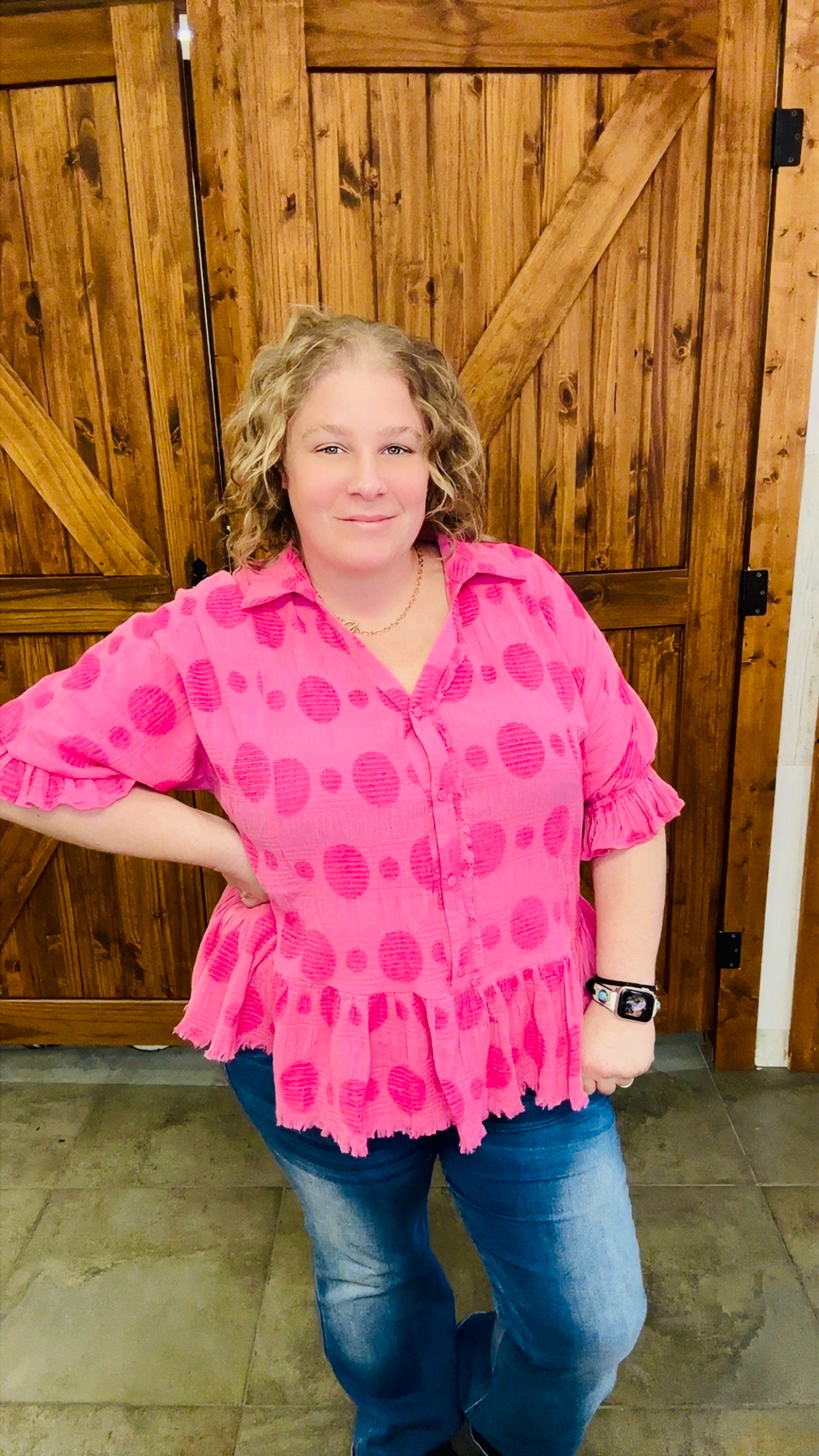 Dusty Rose Darling Top