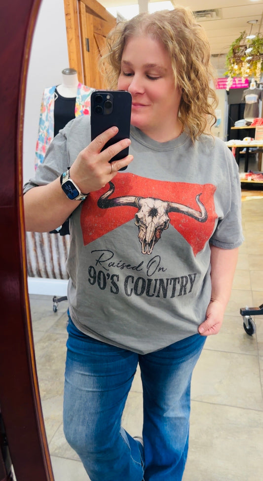 Raised on 90's Country Tshirt