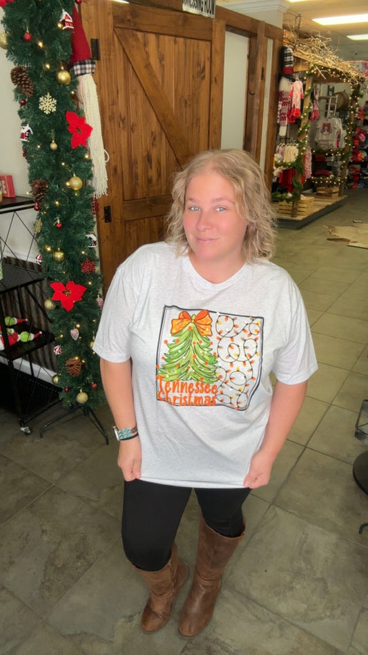 Tennessee Christmas Lights Tshirt