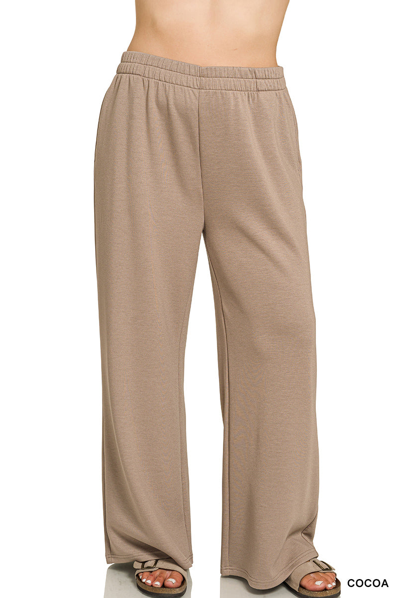 Plus Size Cocoa Scuba Lounge Set