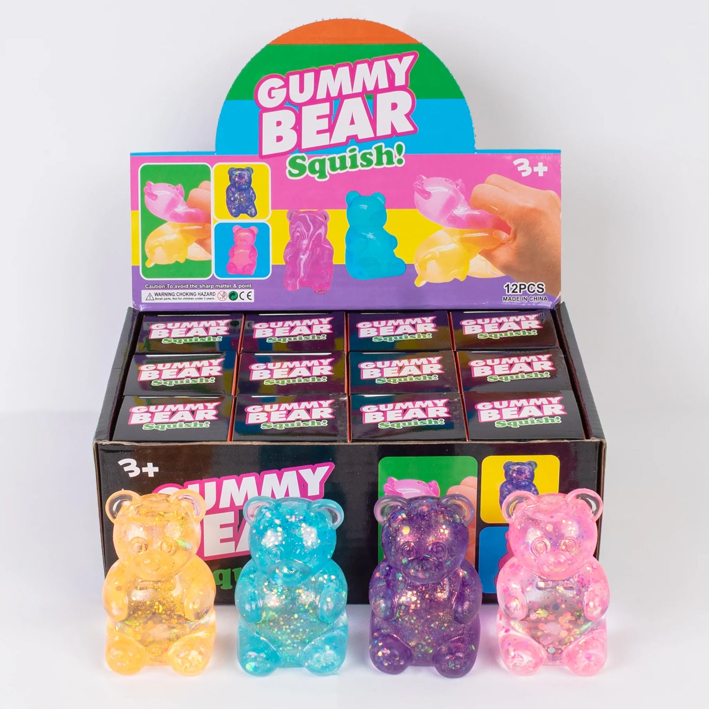 Glitter Mini Gummy Bears Toys