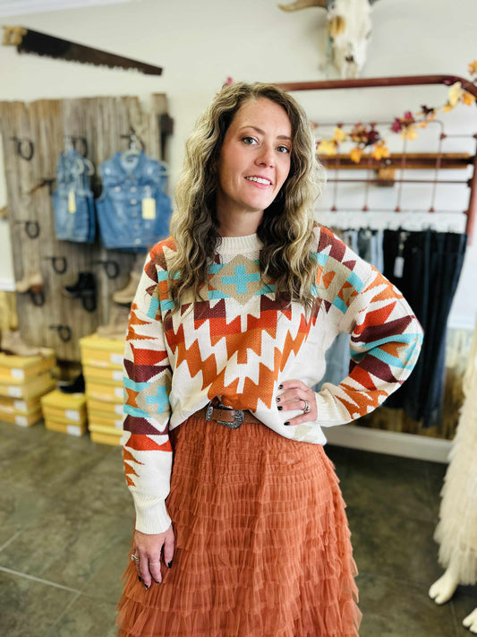 Country Club Knit Sweater