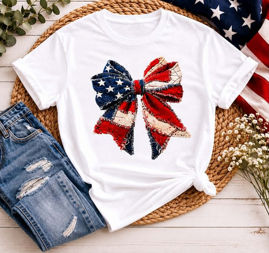 All American Bow Tee
