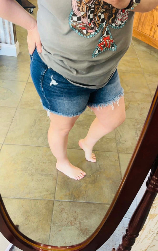 Dk. Denim Raw Frayed Shorts