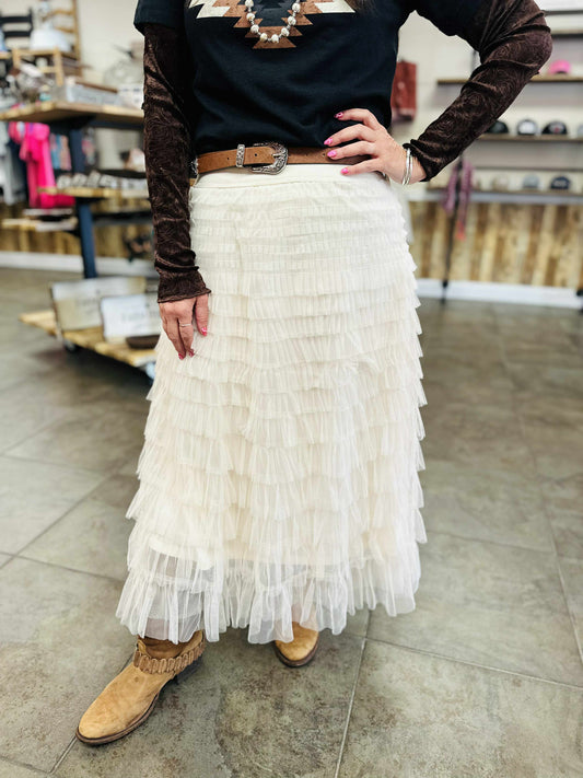 Vanilla Maxi Skirt