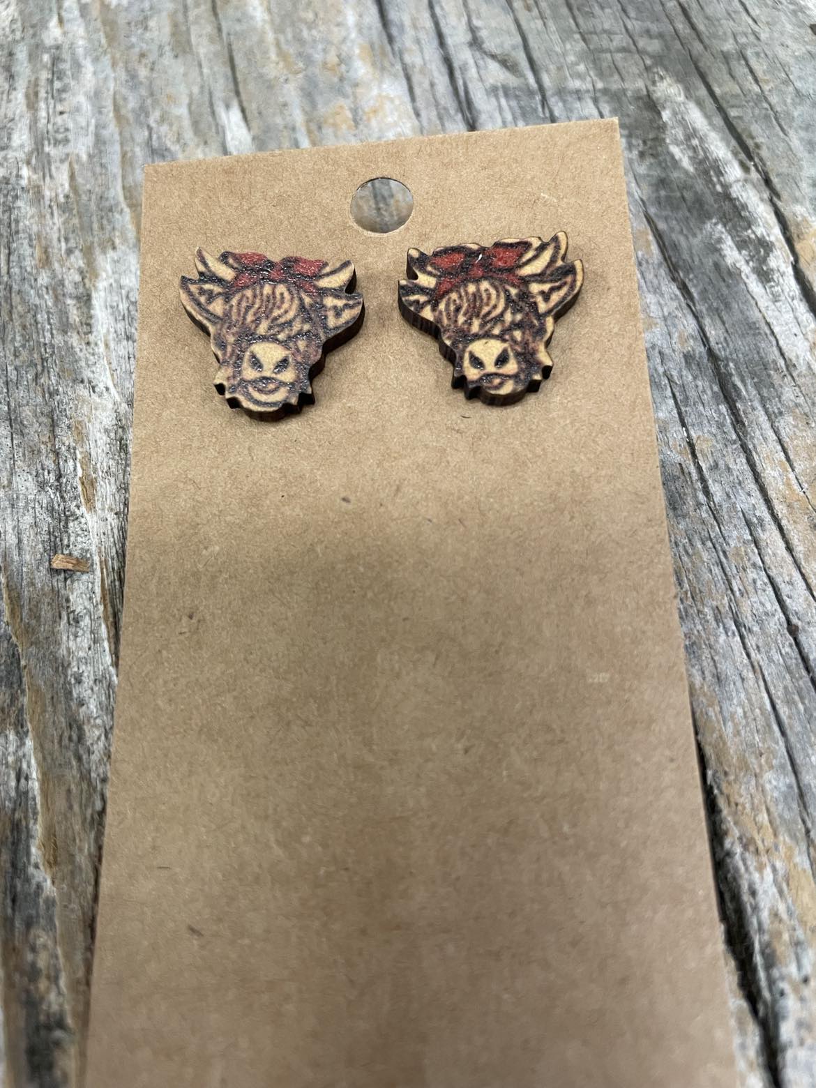 Highland Cow Studs