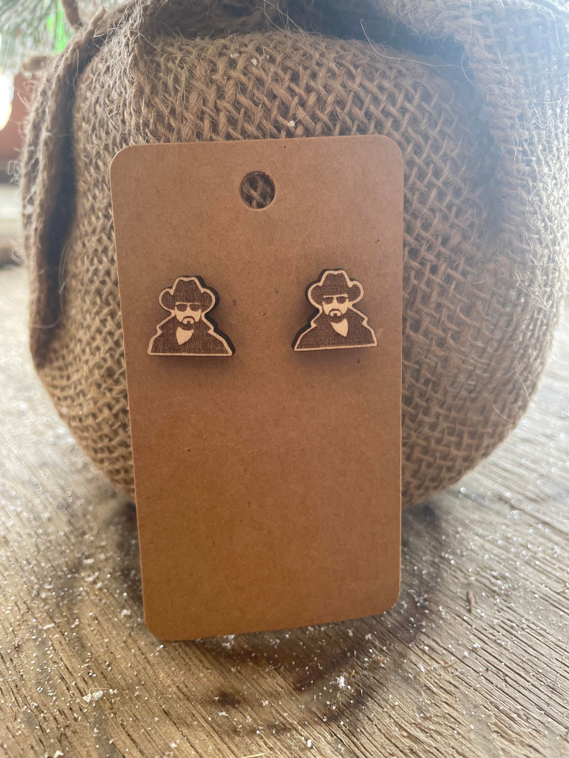 Rip Wood Earrings