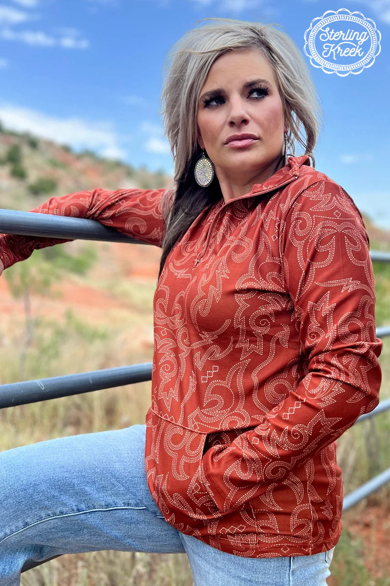 Rustridge Ranch Fall Collection The Rustic Ranch Pullover – Trixie's Boutique